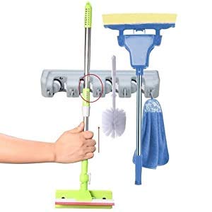 Brooms And Toiletries Organizer