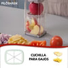 DLC Manual Vegetable Slicer – 6 Blade Multi-Function Vegetable Chopper & Cutter for Kitchen Use