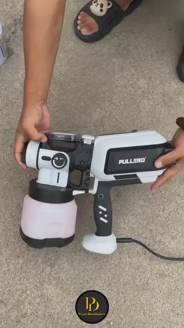 Portable Paint Sprayer Cordless – Electric Spray Gun for Walls, Furniture & DIY Projects