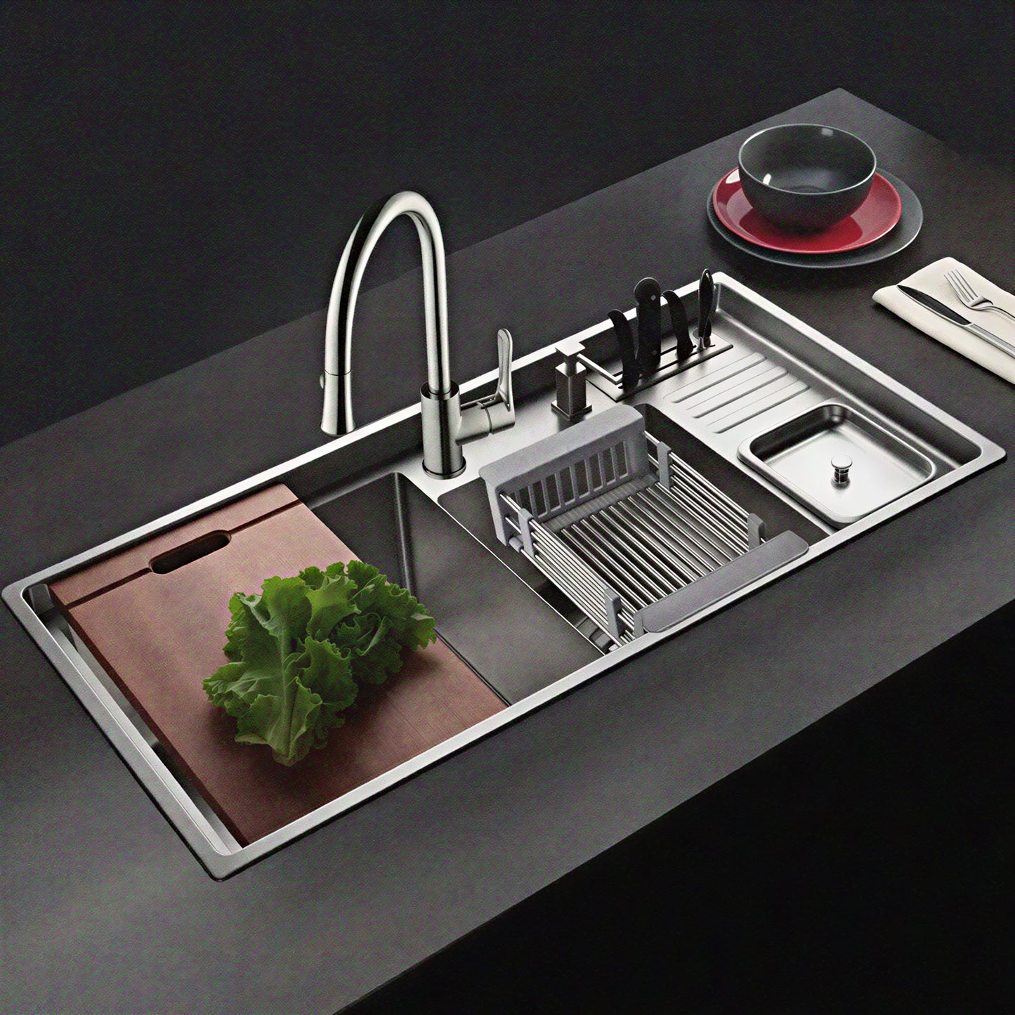 Kitchen Drain Rack